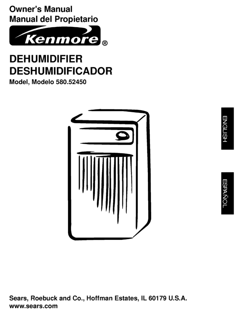 Kenmore 580.5245 owner's manual
