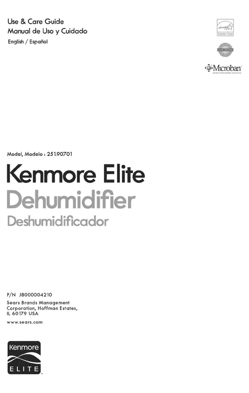Kenmore 251.90701 Use and care guide