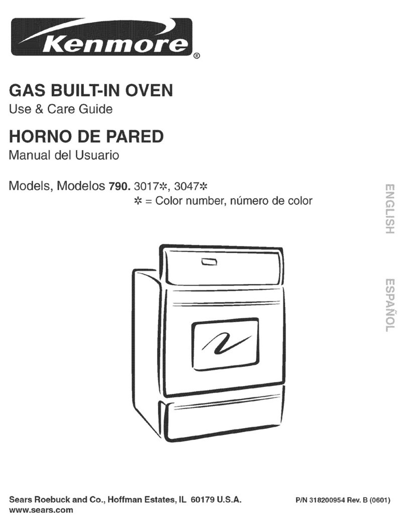Kenmore 790. 3017 Use and care guide