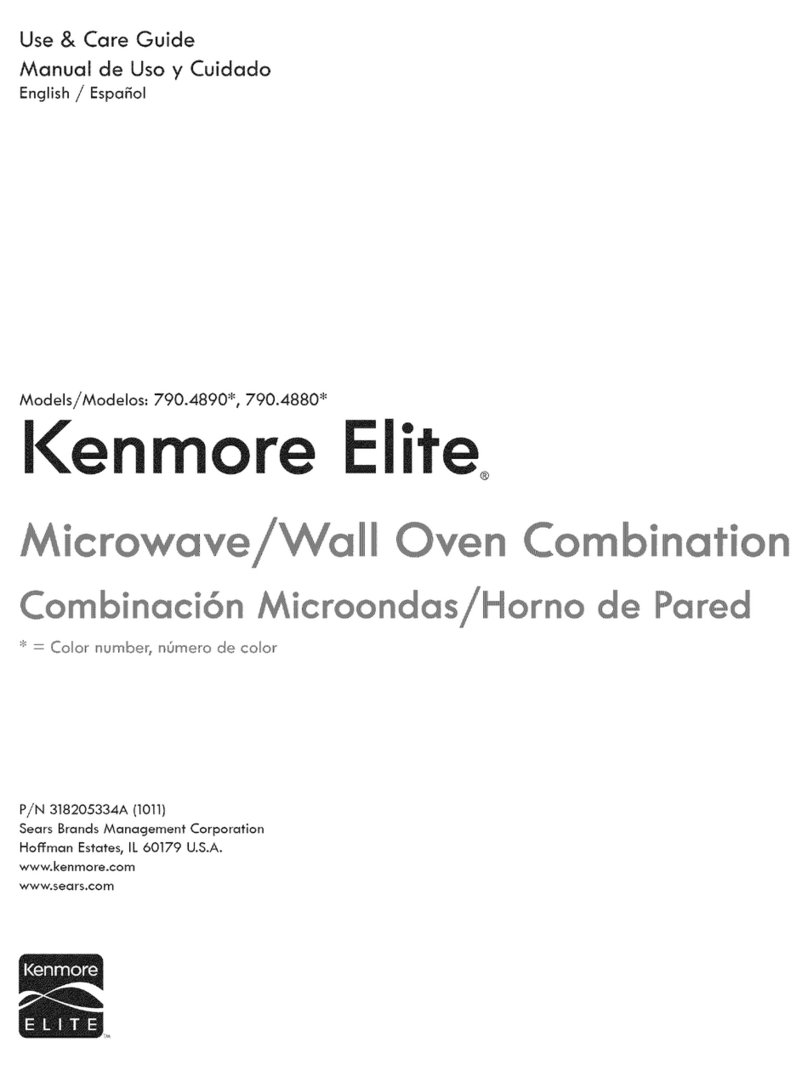Kenmore ELITE 790.488 Use and care guide