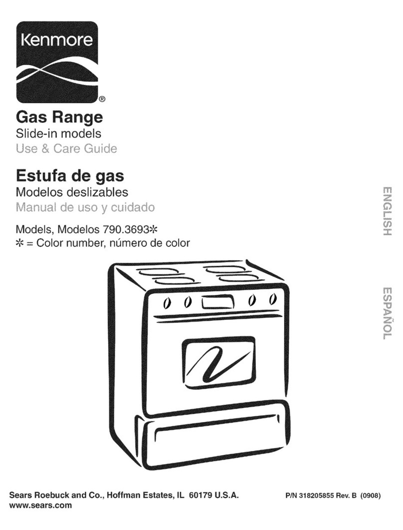 Kenmore 790.3693 Series User manual