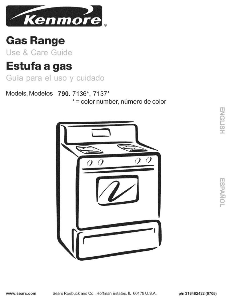 Kenmore 7136 Use & care guide