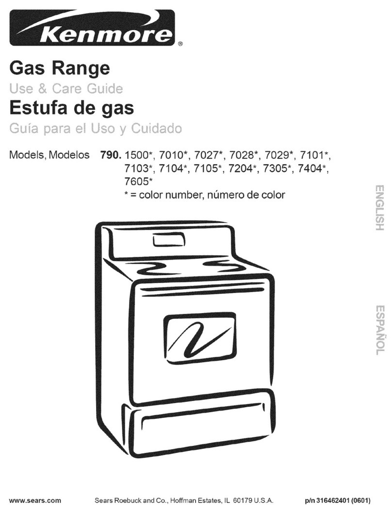 Kenmore 7010" User manual