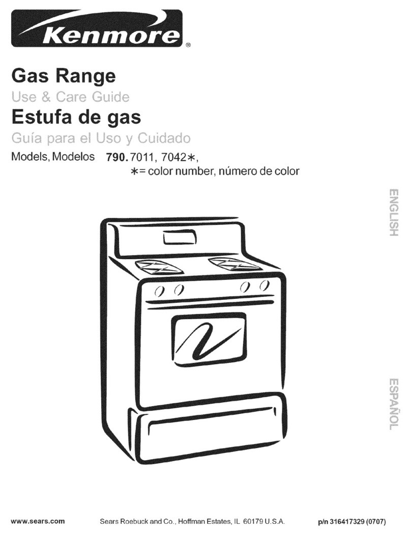 Kenmore 7042 Use & care guide