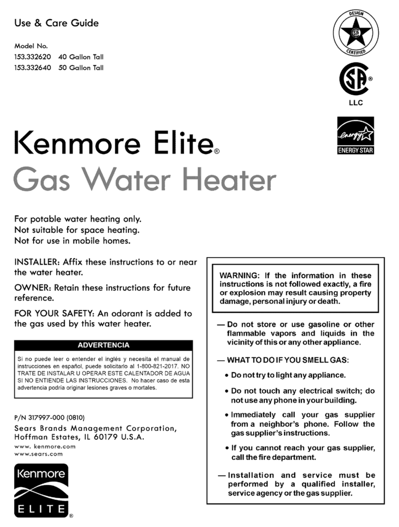 Kenmore ELITE 153.33262 Use and care guide