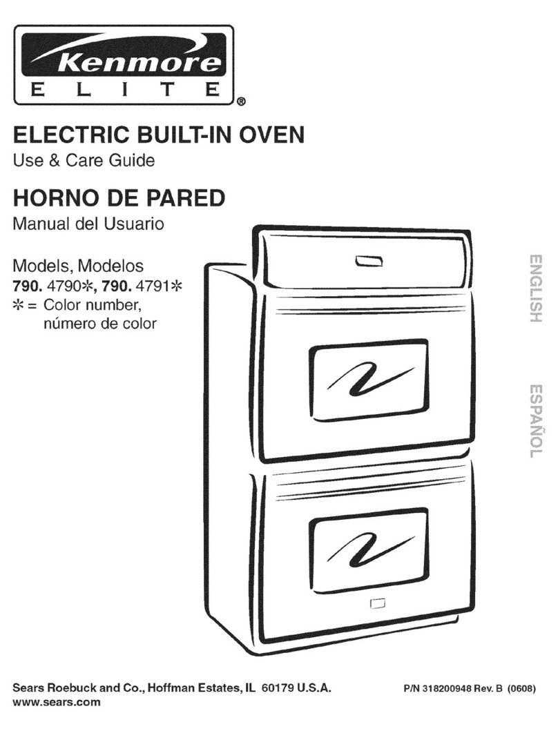 Kenmore 790.479 User manual