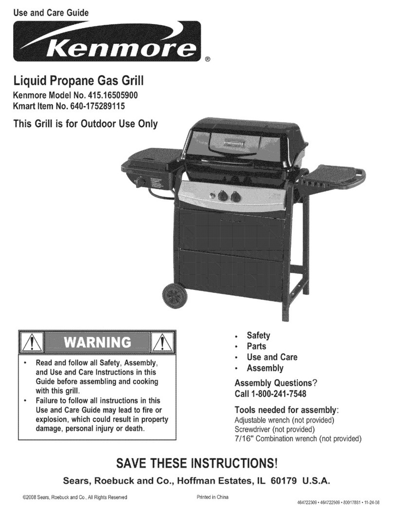 Kenmore 415.165059 Use and care guide Kenmore 415.165059 Use and care guide