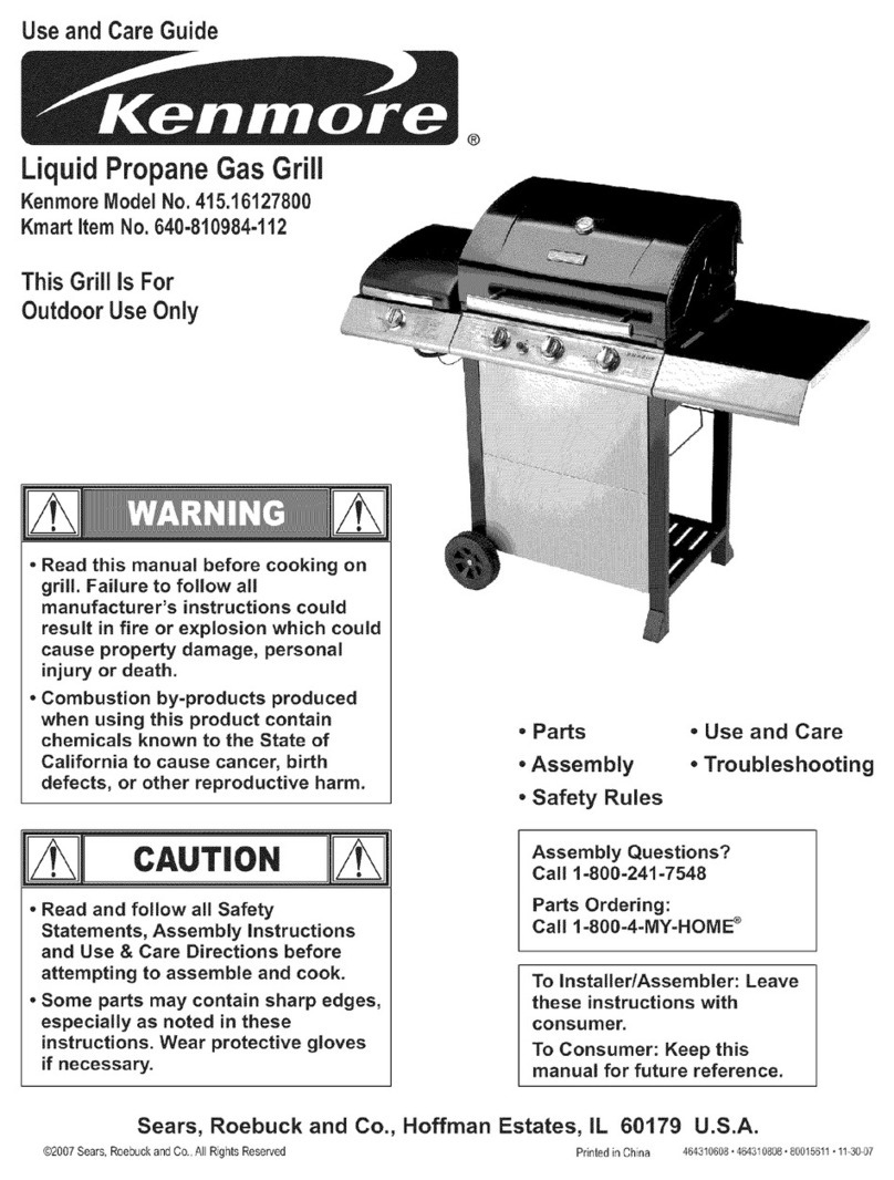 Kenmore 415.161278 Use and care guide