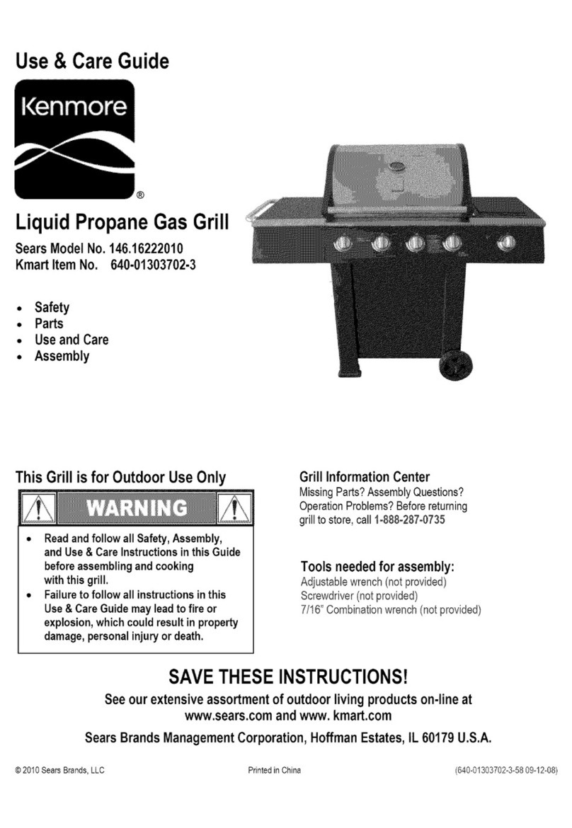 Kenmore 146.1622201 Use and care guide