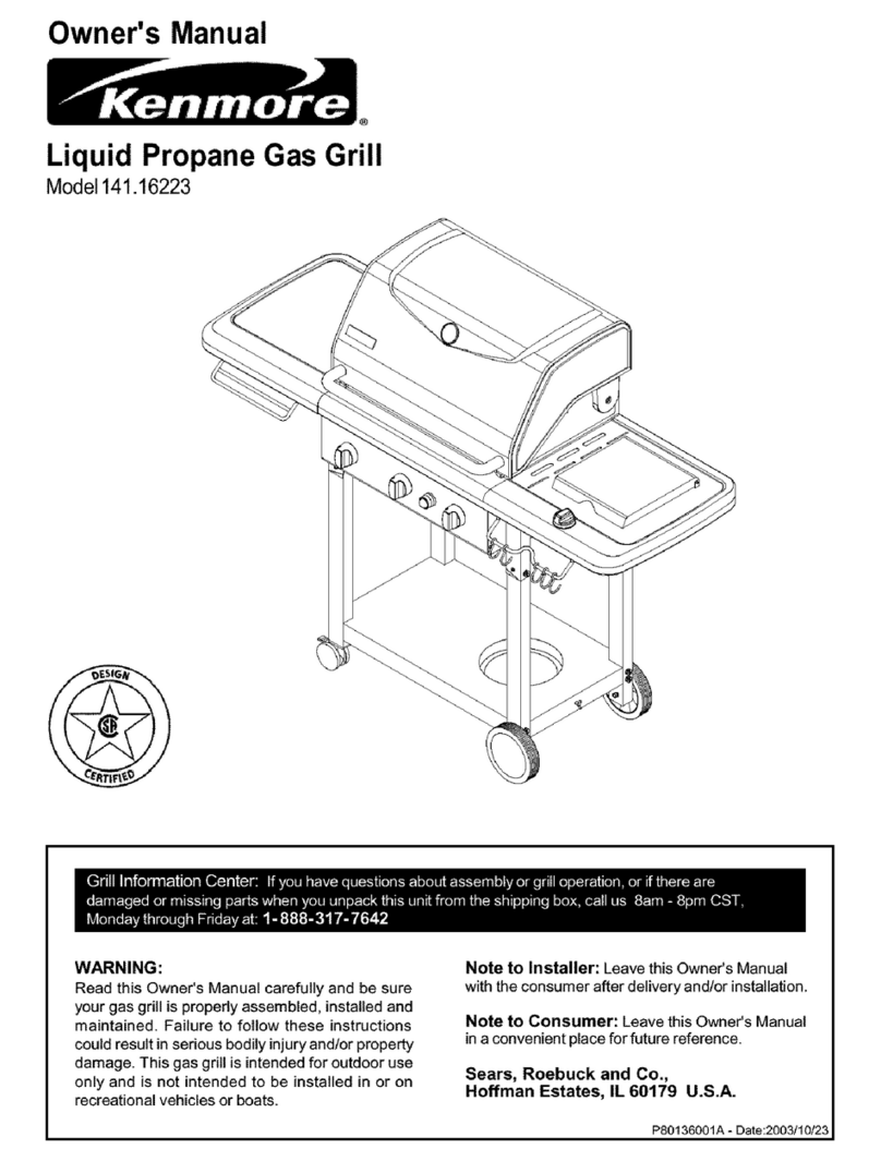 Kenmore 141.16223 owner's manual