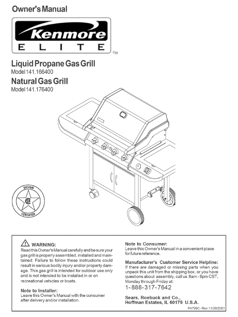 Kenmore 141.1664 owner's manual