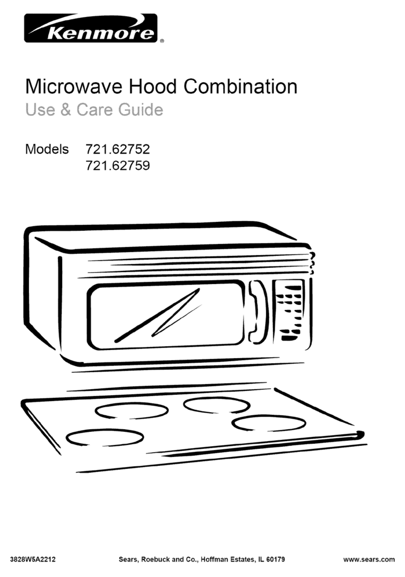 Kenmore 721.62752 User manual