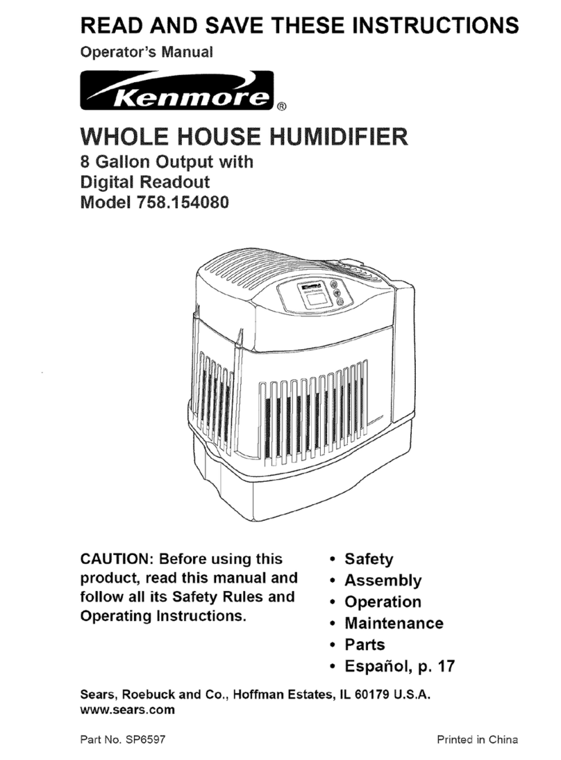 Kenmore 758.15408 Operator's manual