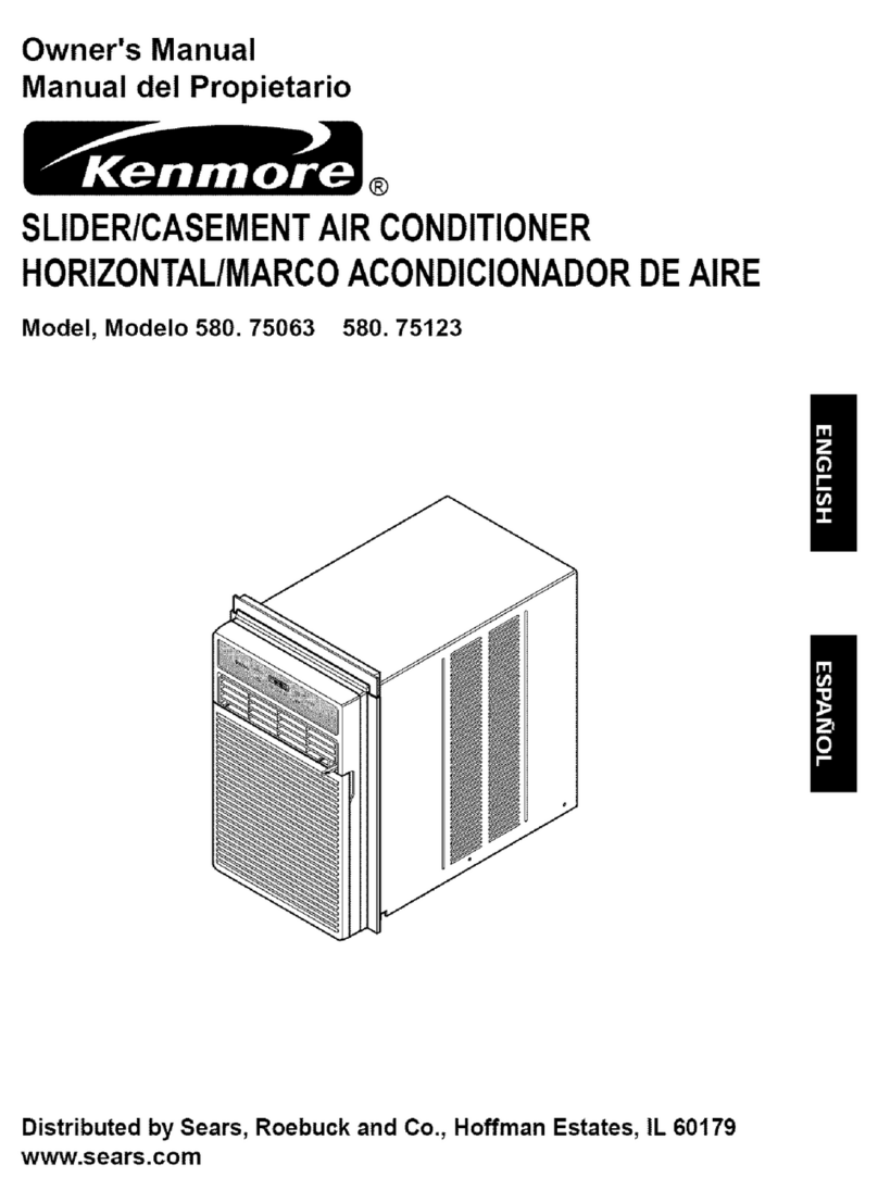 Kenmore 580. 75063 User manual