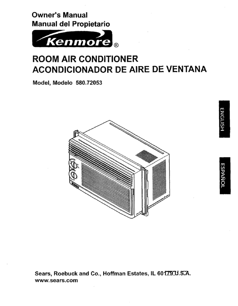 Kenmore 580.72053 User manual