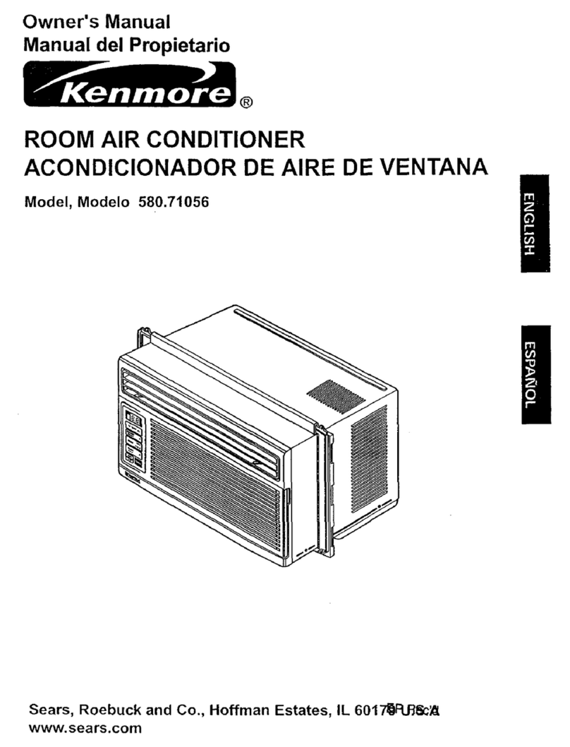 Kenmore 580.71056 User manual Kenmore 580.71056 User manual