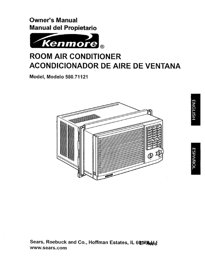 Kenmore 580.71121 User manual