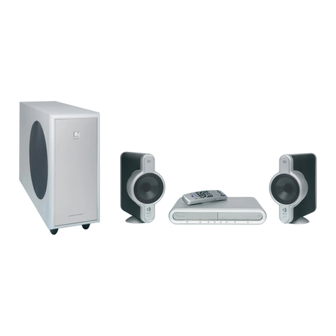 KEF instant theatre KIT100 installation manual