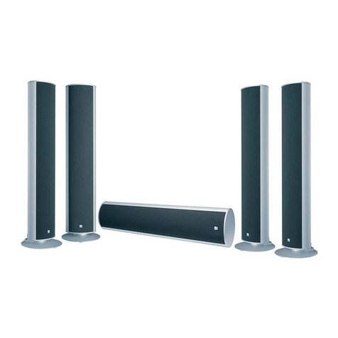 KEF HTC6001 Centre Channel Specifications