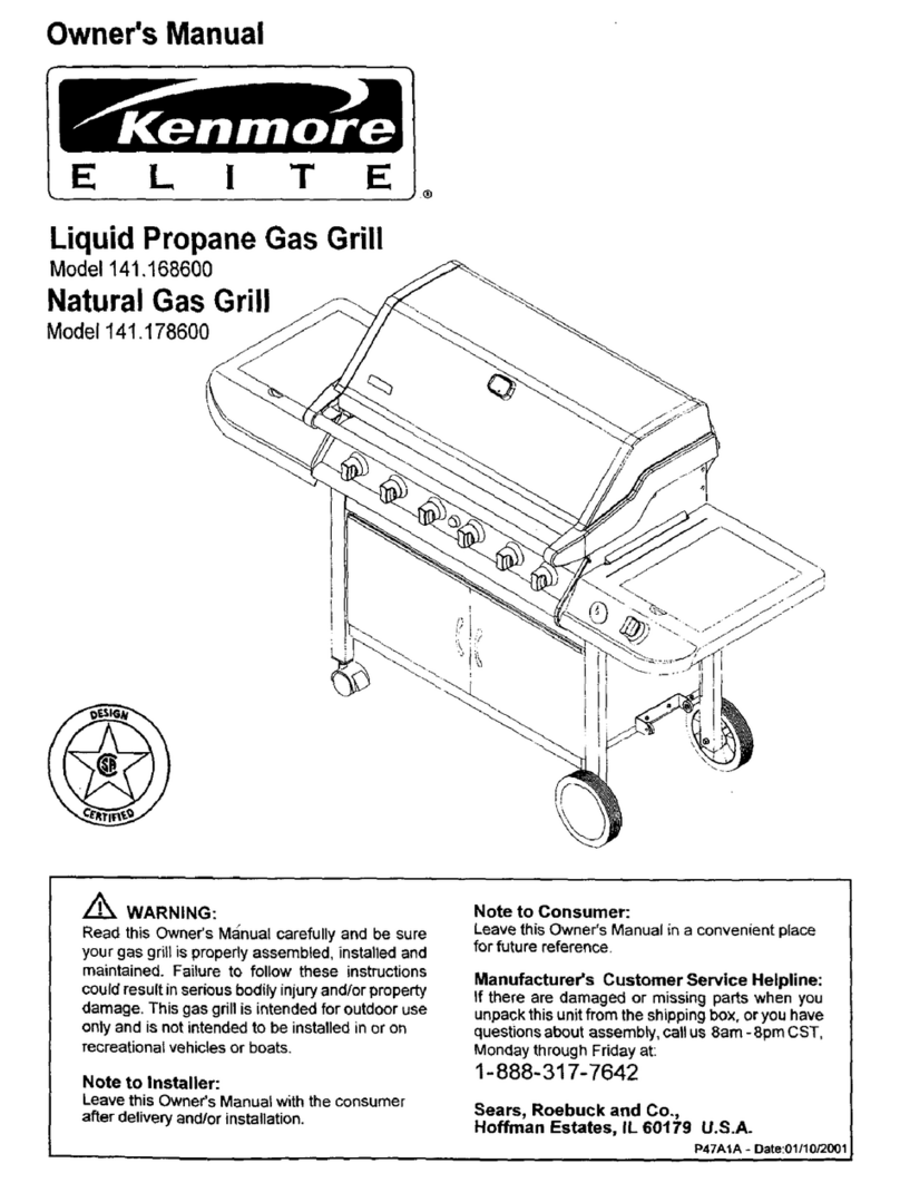 Kenmore 141.1686 owner's manual