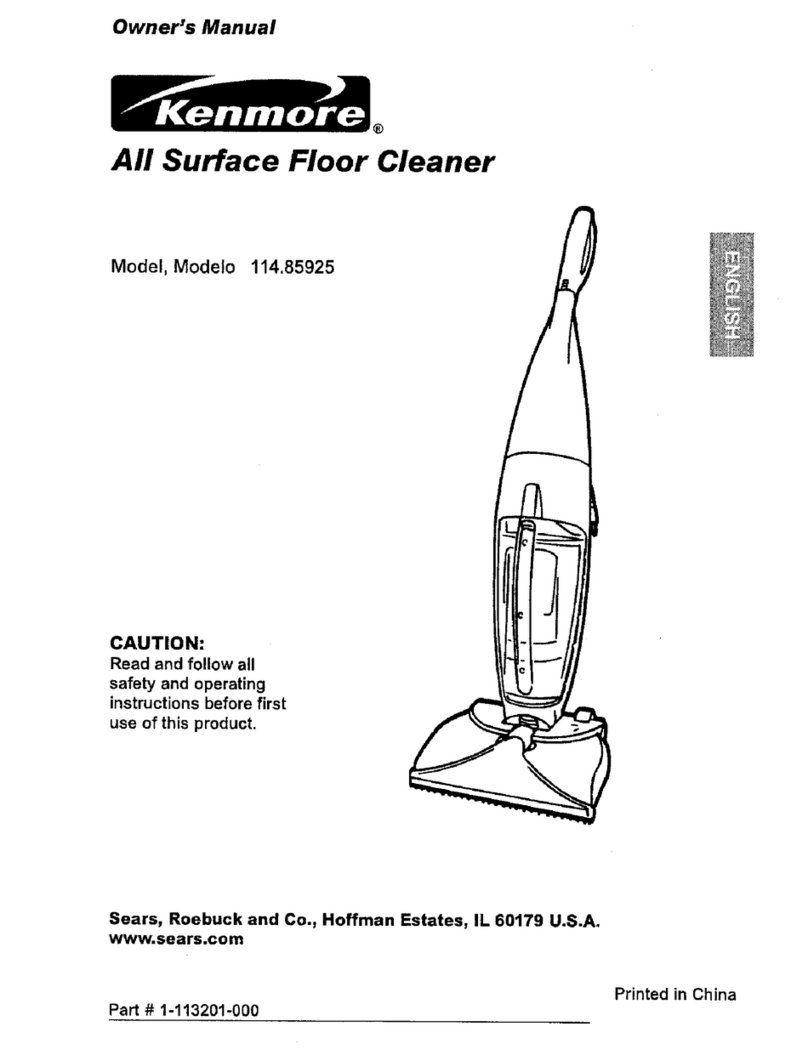 Kenmore 114.85925 User manual