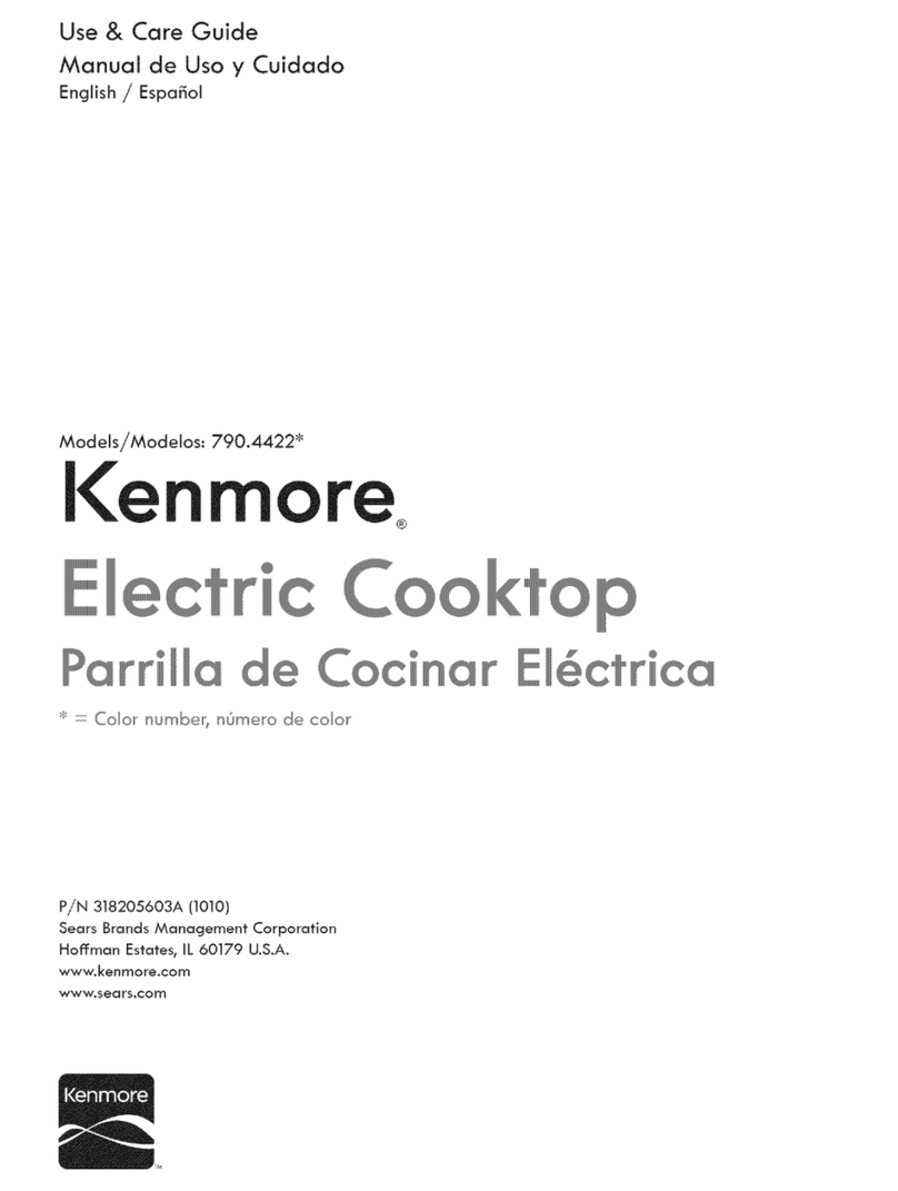 Kenmore 790.4422 Series Use and care guide