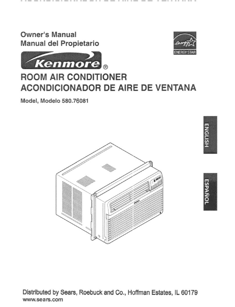 Kenmore 580.76081 owner's manual