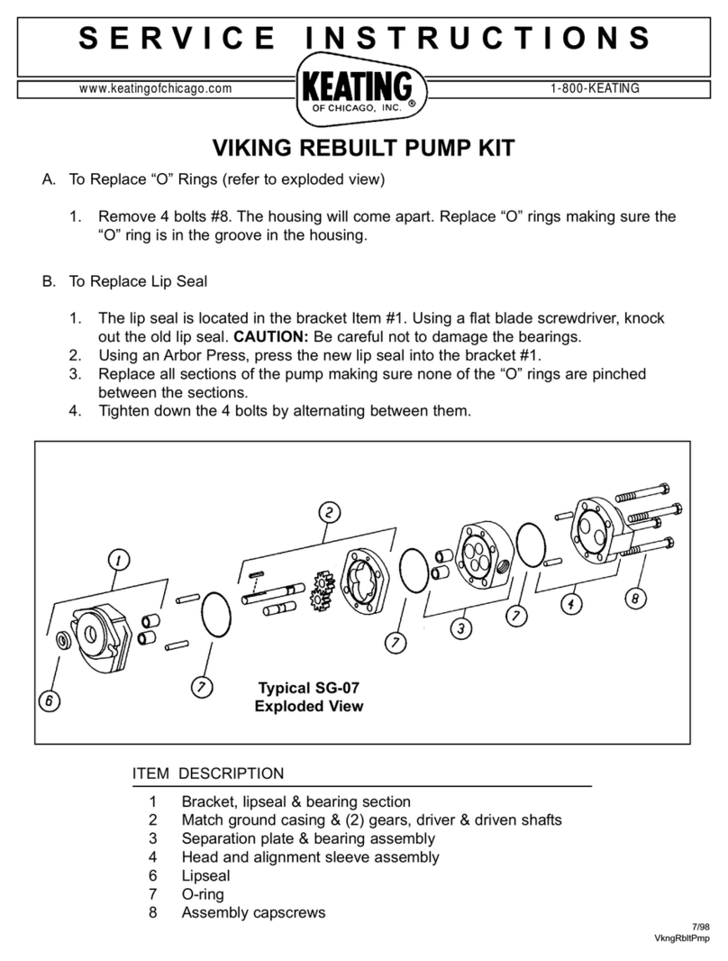 Keating Of Chicago Filter System Thermostat Service instructions