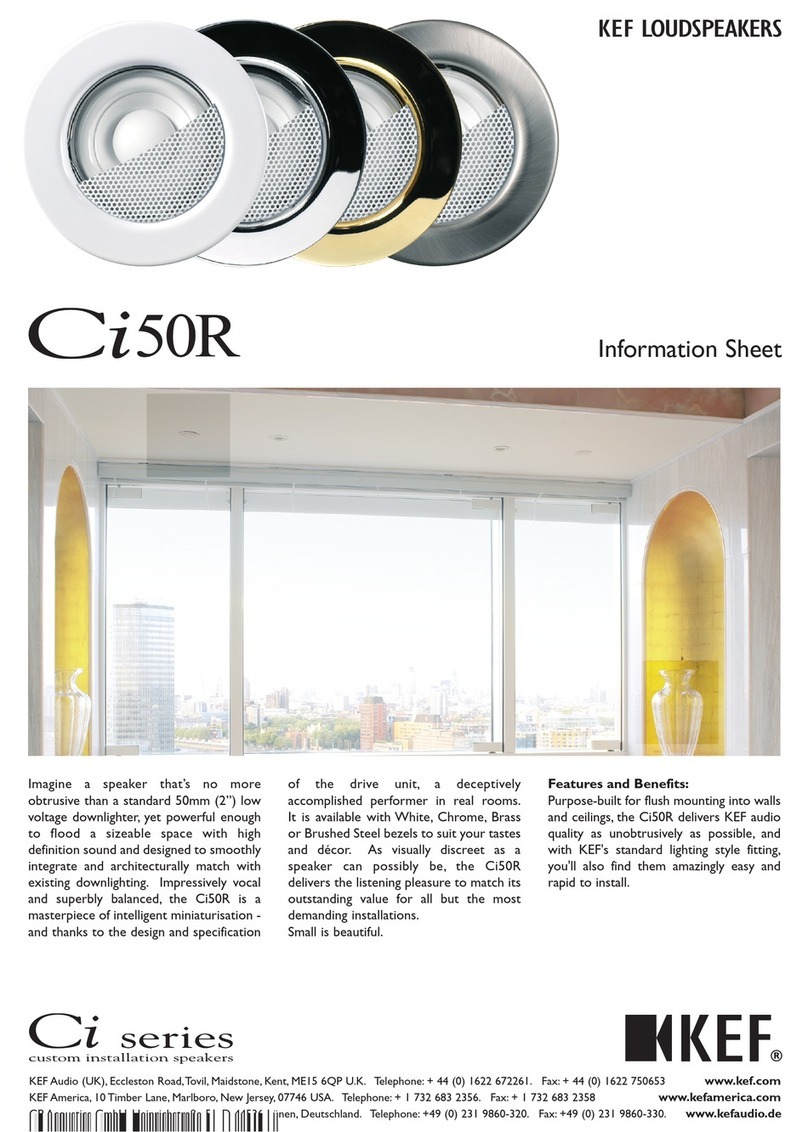 KEF EG Ci50R Manual