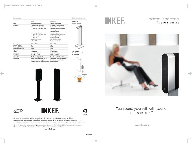 KEF FiveTwo 7 Specifications