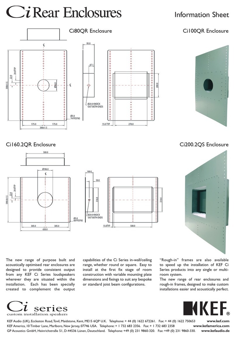 KEF KEF Ci 200.2QS Information sheet