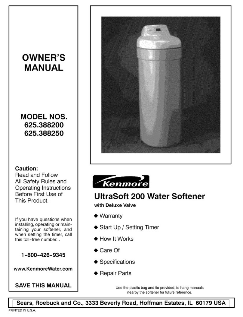 Kenmore 625.3882 owner's manual