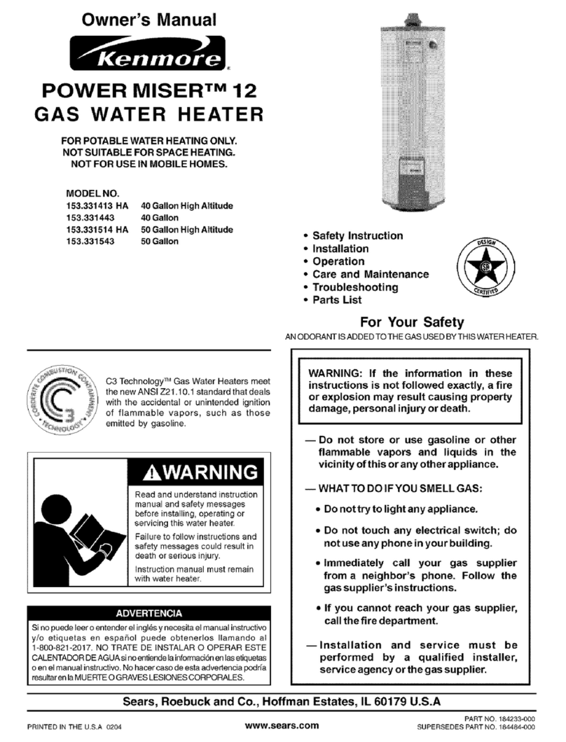 Kenmore Power Miser 12 153.331413 HA owner's manual Kenmore Power Miser 12 153.331413 HA owner's manual