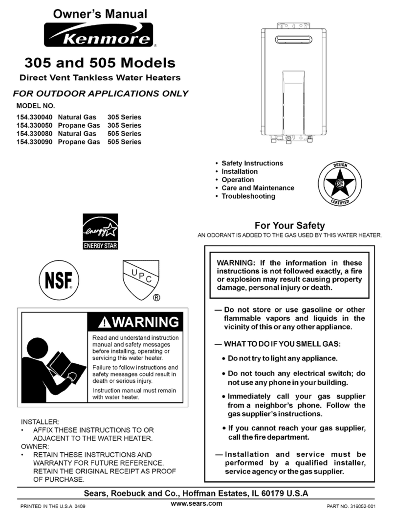 Kenmore 305 owner's manual Kenmore 305 owner's manual