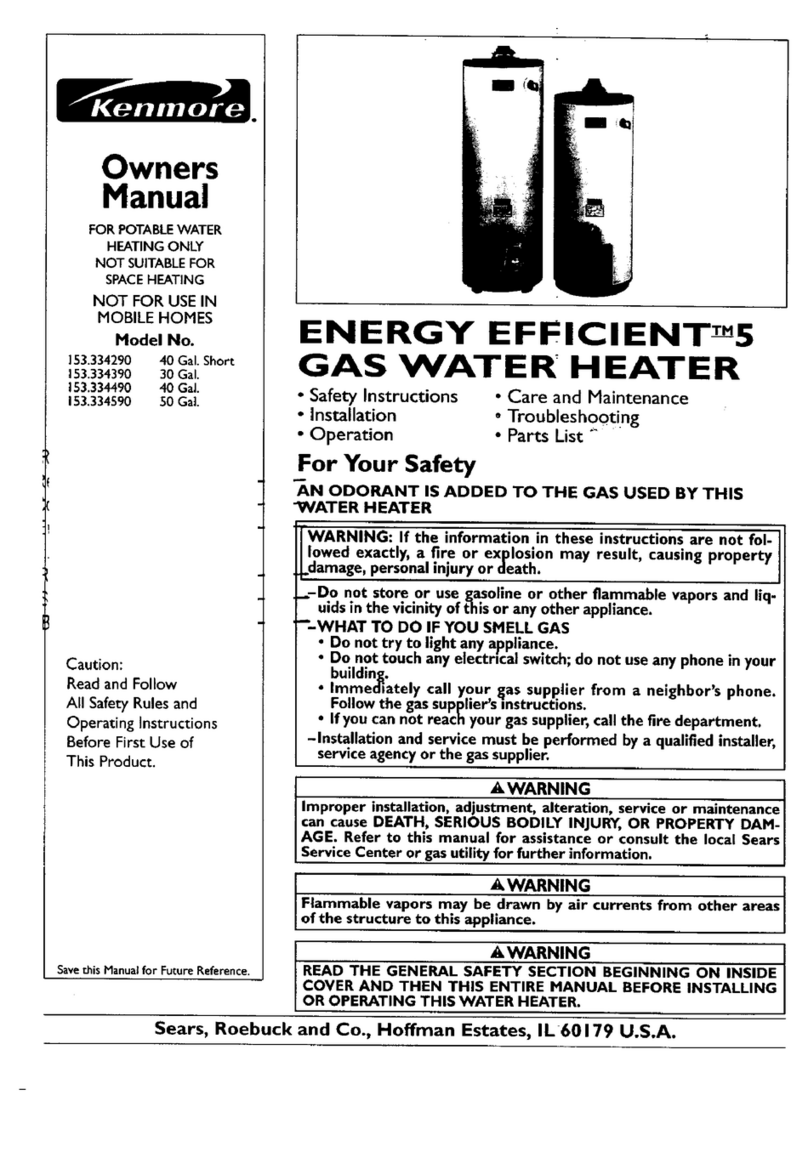 Kenmore 153.33429 owner's manual