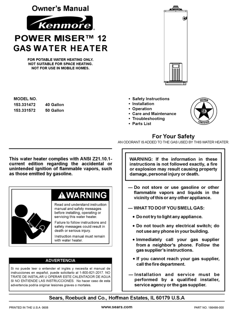 Kenmore 153.331572 owner's manual