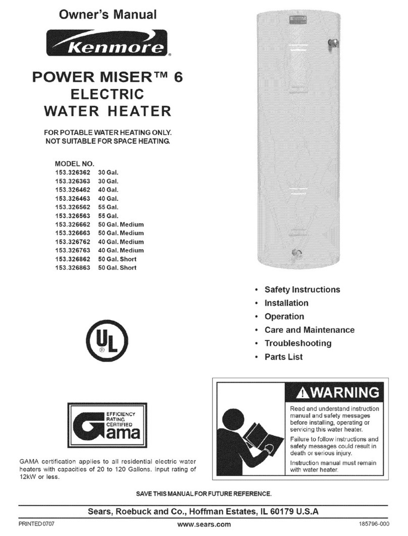 Kenmore 153 User manual