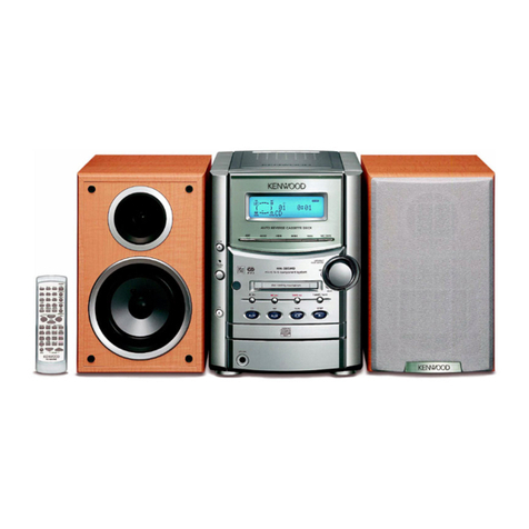 Kenwood HM-382MD User manual