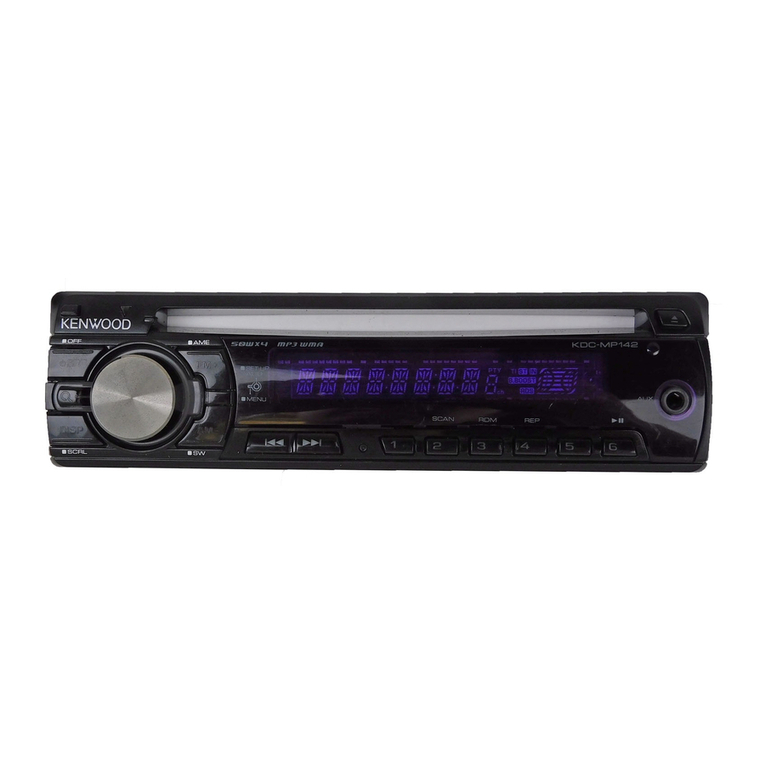 Kenwood KDC-MP142CR instruction manual