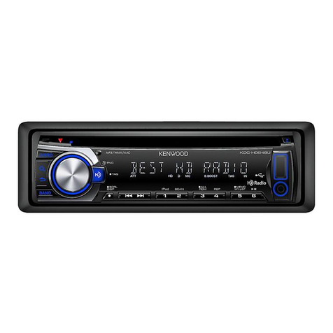 Kenwood KDC-HD548U User manual