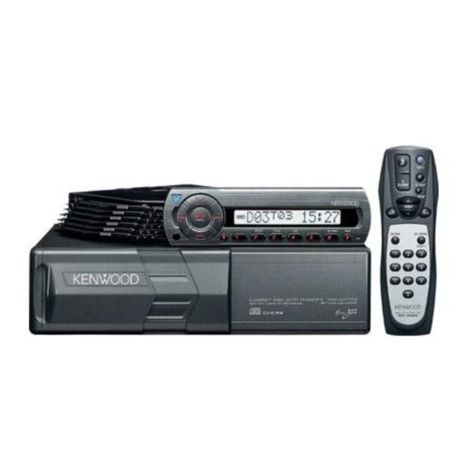 Kenwood KDC-C521FM - CD Changer With RF Modulator instruction manual
