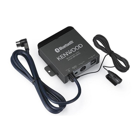 Kenwood KCA-BT300 instruction manual