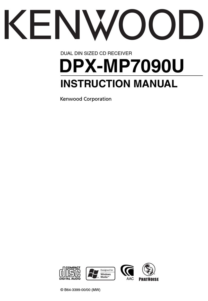 Kenwood DPX-MP7090U User manual