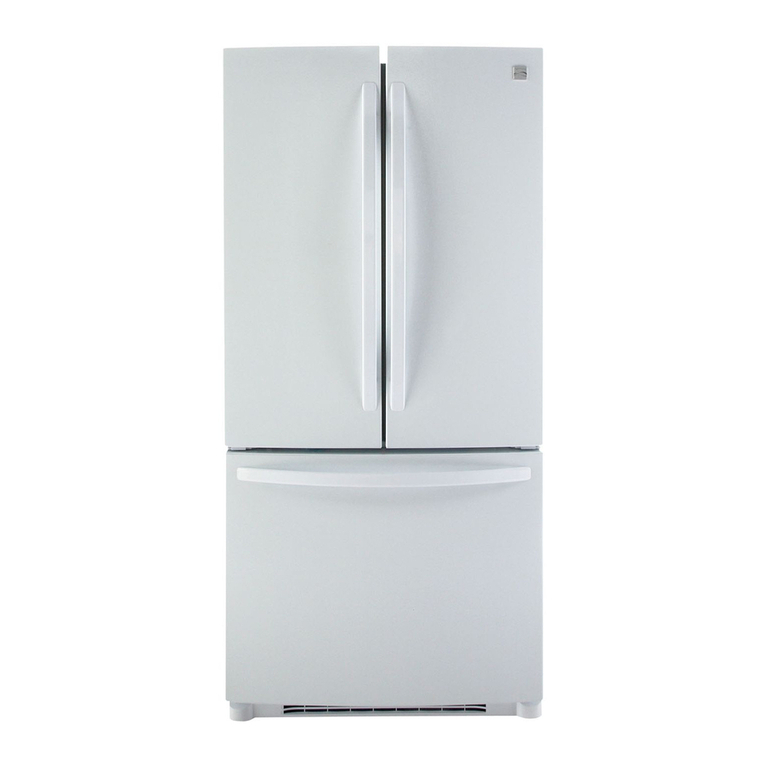 Kenmore BOTTOM FREEZER 795.713 User manual