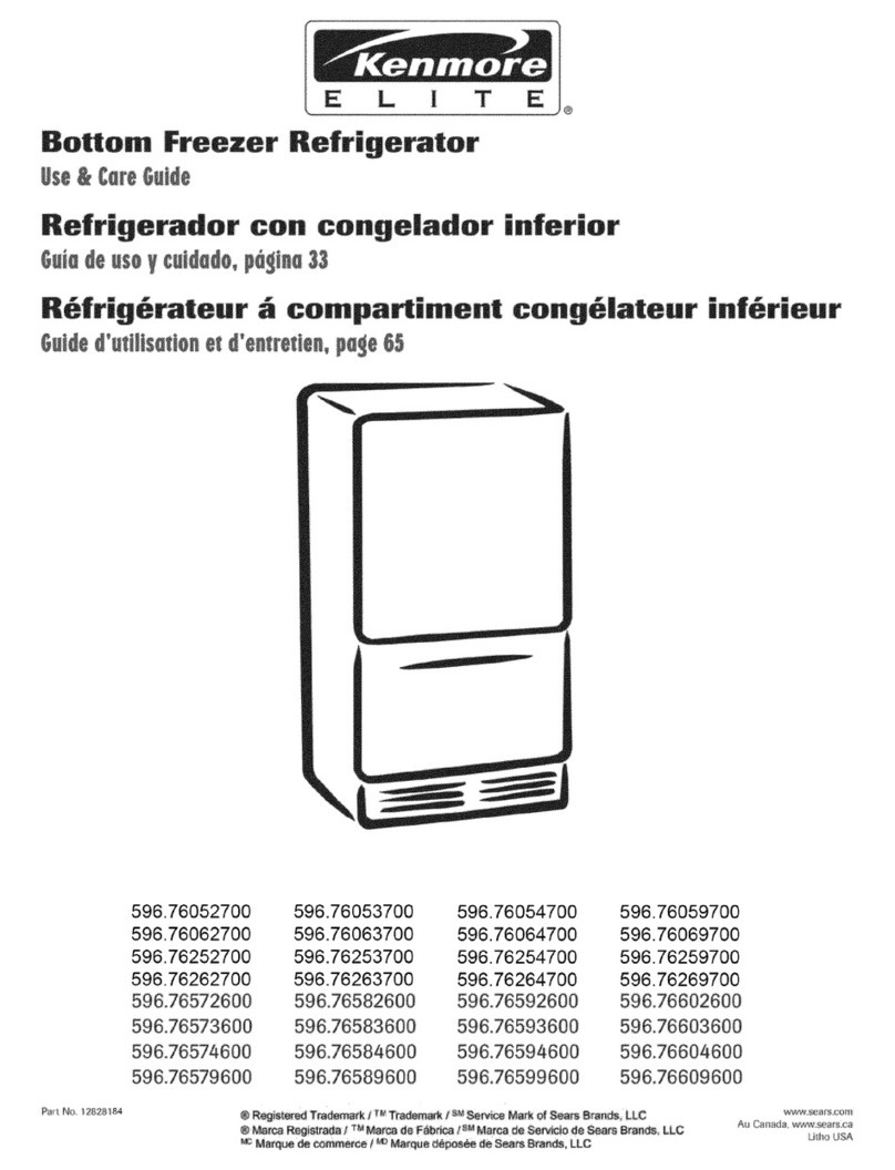 Kenmore ELITE 596.760537 User manual