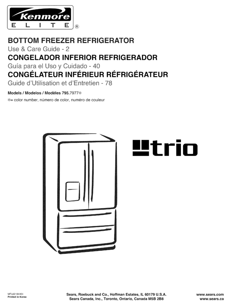Kenmore 795.7977 User manual