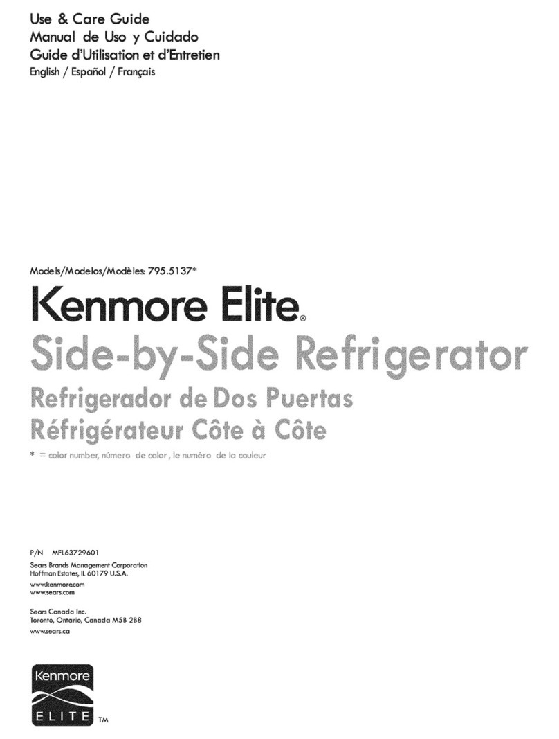 Kenmore 795.5137 User manual