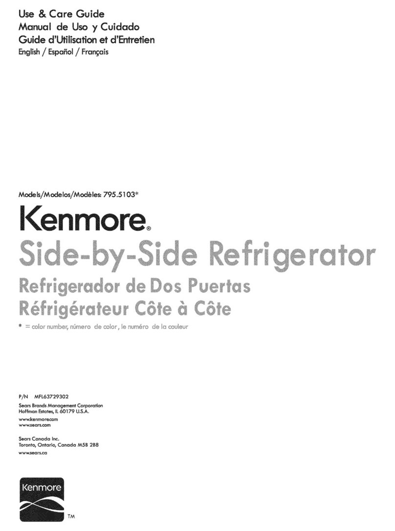 Kenmore 795.5103 Series User manual