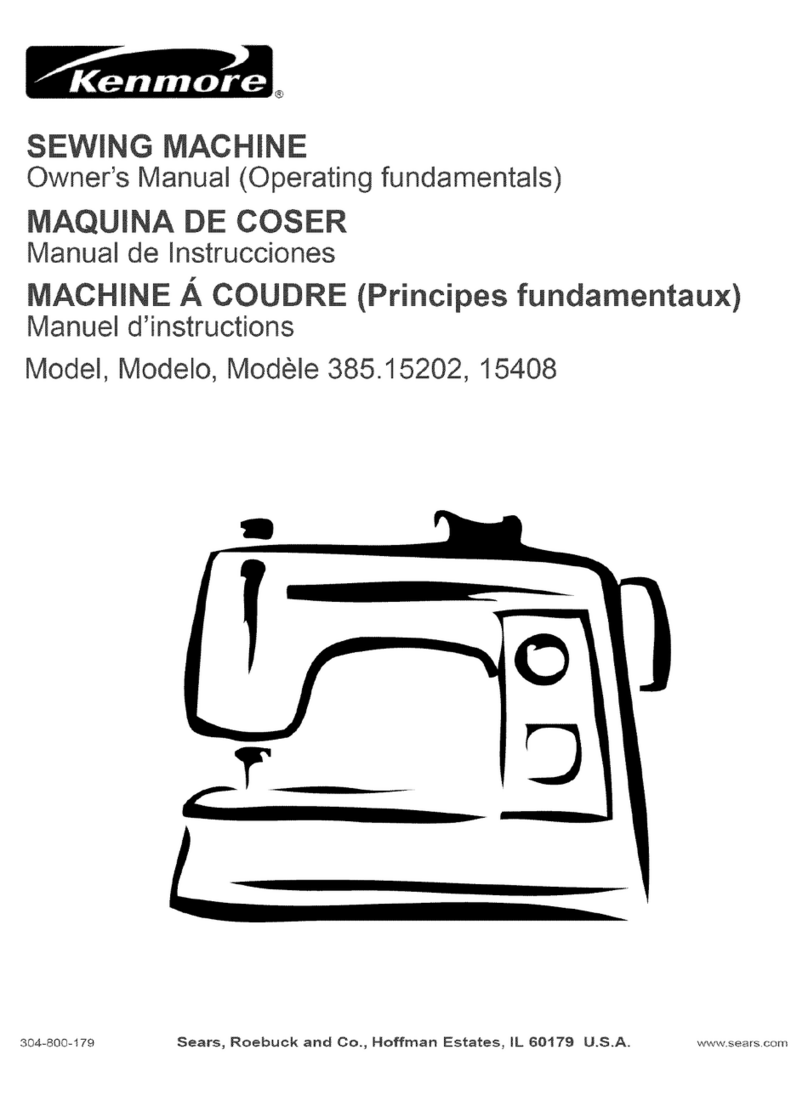 Kenmore 385.15202 owner's manual