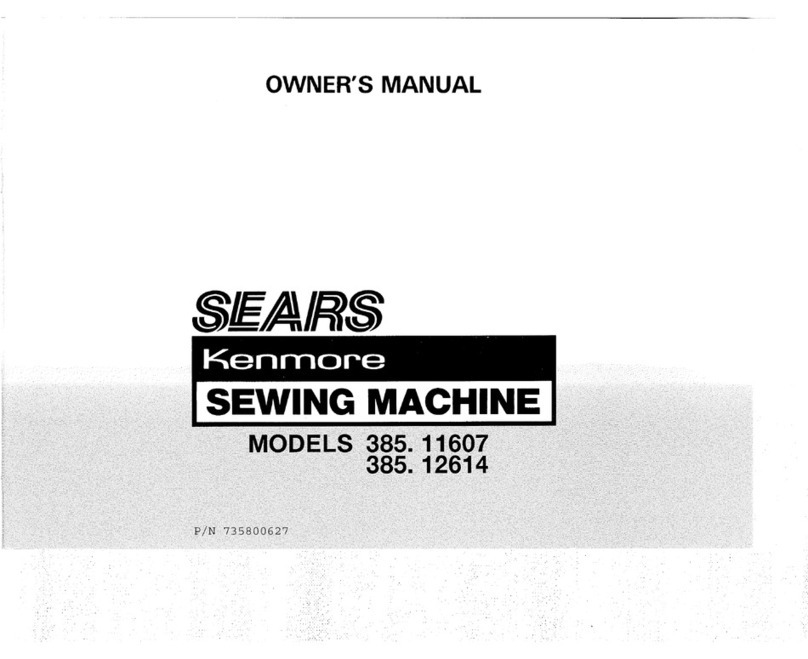 Kenmore 385.11607 Series User manual